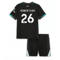 Camisa de time de futebol Liverpool Andrew Robertson #26 Replicas 2º Equipamento Infantil 2024-25 Manga Curta (+ Calças curtas)